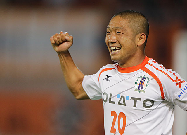  【明治安田Ｊ２ 第19節 岡山vs愛媛】2試合連続ゴールで貴重な追加点をもたらした河原（愛媛）（2/3）