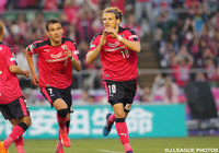 【フォルランの1年半の軌跡】今季は16試合に出場し、10ゴールを奪った。2015年4月29日（11/13）