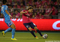 【フォルランの1年半の軌跡】両足から放たれる高精度のシュートはやはりワールドクラスだった。2014年7月27日（6/13）