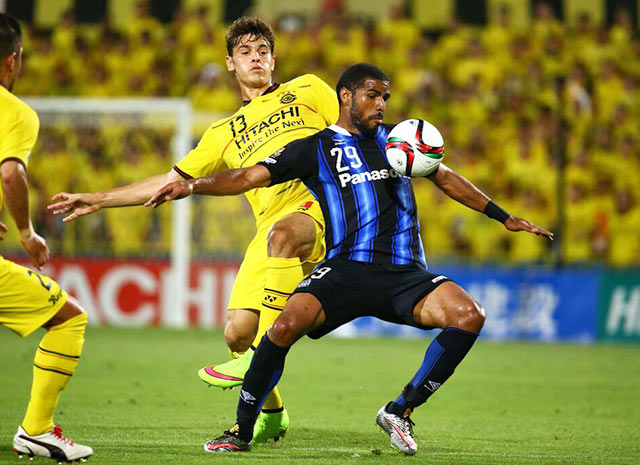 【明治安田Ｊ１ １ｓｔ 第13節 柏vsＧ大阪】再三、柏ゴールに迫ったパトリック（Ｇ大阪）（3/5）