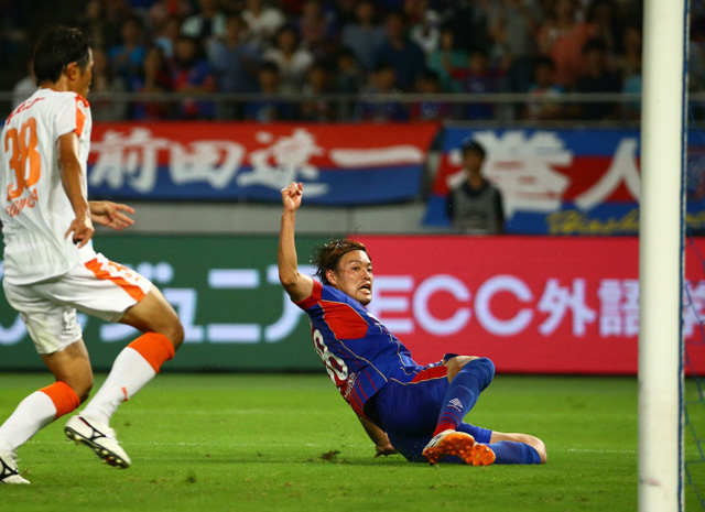 【明治安田Ｊ１ １ｓｔ 第17節 FC東京vs清水】今季初ゴールで先制点をもたらした東（FC東京）（12/16）