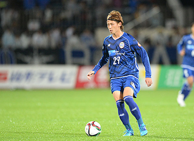 【明治安田Ｊ１ １ｓｔ 第17節 山形vsＧ大阪】古巣のゴールを何度もおびやかした川西（山形）（5/5）