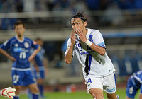 【明治安田Ｊ１ １ｓｔ 第17節 山形vsＧ大阪】12分間でハットトリックを達成した宇佐美（Ｇ大阪）（3/5）