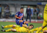 【明治安田Ｊ１ １ｓｔ 第17節 甲府vs柏】試合終盤に同点ゴールを決めた阿部（甲府）（3/5）