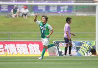 【明治安田Ｊ３ 第18節 相模原vs藤枝】今季初の3連勝を引き寄せる先制点を決めた曽我部（相模原）（1/2）