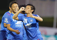 【明治安田Ｊ３ 第18節 町田vsYS横浜】後半序盤の47分に先制点を奪った久木野（町田）（1/2）