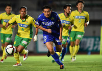 【明治安田Ｊ２ 第20節 徳島vs千葉】今季3点目となる同点ゴールを決めた長谷川（徳島）（2/3）