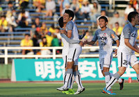 【明治安田Ｊ２ 第20節 北九州vs岡山】片山の決勝ゴールで勝利を飾った岡山（3/3）