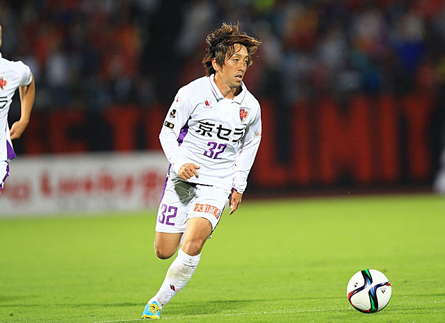 【明治安田Ｊ２ 第20節 金沢vs京都】今季初ゴールを決め、先発起用に応えた佐々木（京都）（3/3）