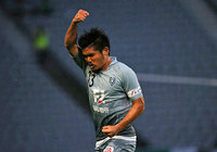 【明治安田Ｊ２ 第21節 東京Ｖvs福岡】古巣から先制ゴールを決めた鈴木（福岡）（1/3）