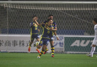 【明治安田Ｊ２ 第21節 群馬vs徳島】今季2得点目となる先制点を奪った吉濱（群馬）（1/3）