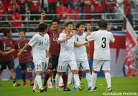 【中田浩二 柳沢敦 新井場徹 合同引退試合】鮮やかなFKを決めた三浦知