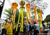 【川崎Ｆvsドルトムント】七夕の夜に行われることから、試合をイメージした飾り付けが登場