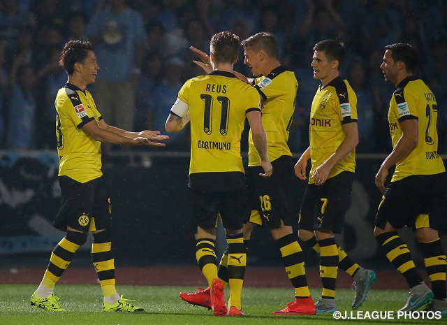 【川崎Ｆvsドルトムント】ゴールネットを最初に揺らしたのは香川(ドルトムント)