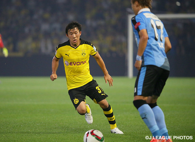 【川崎Ｆvsドルトムント】日本のピッチで思う存分躍動した丸岡(ドルトムント)