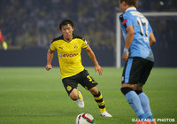 【川崎Ｆvsドルトムント】日本のピッチで思う存分躍動した丸岡(ドルトムント)