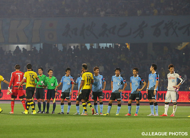 【川崎Ｆvsドルトムント】試合終了直後の両チーム