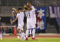 【明治安田Ｊ２ 第22節 京都vs徳島】巧みな一撃で今季初ゴールを奪ったアレックス（徳島）（1/3）