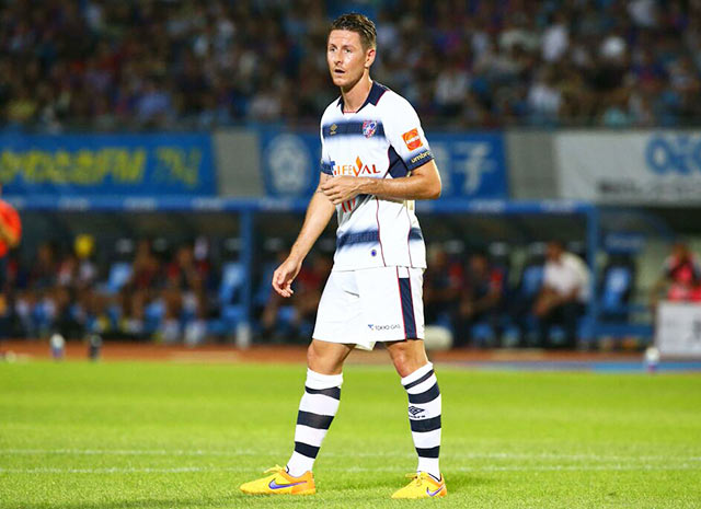 【明治安田Ｊ１ ２ｎｄ 第1節 川崎ＦvsFC東京】61分に投入された新戦力のネイサン バーンズ（FC東京）（15/18）