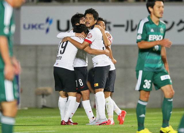 【明治安田Ｊ１ ２ｎｄ 第1節 松本vs浦和】52分に追加点を決め、リードを広げた興梠（浦和）（12/15）