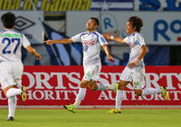 【明治安田Ｊ１ ２ｎｄ 第1節 Ｇ大阪vs甲府】ドリブル突破から先制ゴールを決めた阿部（甲府）（1/5）