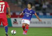 【明治安田Ｊ１ ２ｎｄ 第1節 横浜FMvs山形】先発復帰を果たし、71分までプレーした中村（横浜FM）（4/6）