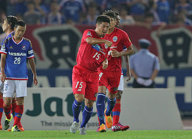 【明治安田Ｊ１ ２ｎｄ 第1節 横浜FMvs山形】宮阪のＪ１初ゴールで同点に追いついた山形（3/6）