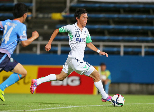 【明治安田Ｊ３ 第20節 YS横浜vs鳥取】安藤（鳥取）は2本のシュートを放つも得点ならず（2/2）