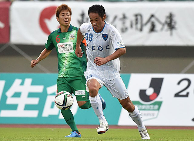 【明治安田Ｊ２ 第23節 岐阜vs横浜FC】決勝点をアシストした大久保（横浜FC）（2/3）