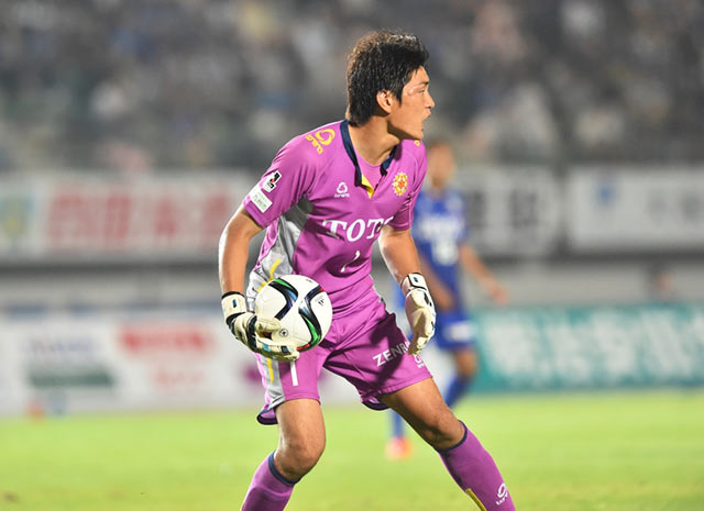 【明治安田Ｊ２ 第23節 徳島vs北九州】1点リードを最後まで守り抜いた阿部（北九州）（3/3）