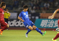 【明治安田Ｊ３ 第20節 町田vs琉球】先制点を決め、ホーム4連勝達成に貢献した森村（町田）（1/2）