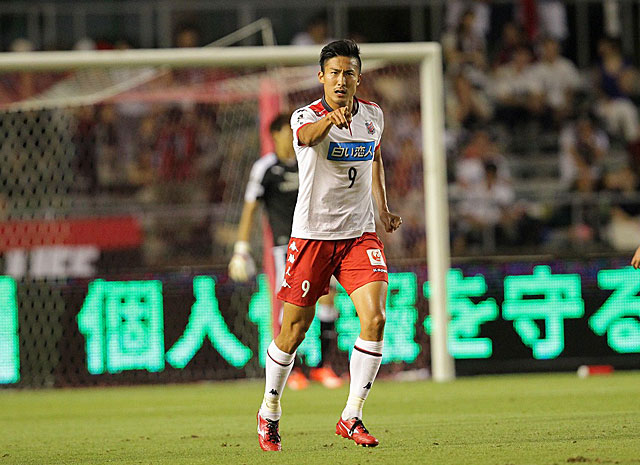 【明治安田Ｊ２ 第23節 Ｃ大阪vs札幌】今季10点目となるゴールを挙げた都倉（札幌）（3/3）