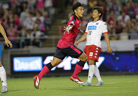 【明治安田Ｊ２ 第23節 Ｃ大阪vs札幌】加入後初ゴールを決めた田代（Ｃ大阪）（1/3）