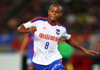 【明治安田Ｊ１ ２ｎｄ 第2節 FC東京vs新潟】試合終了間際にPKを決め、1点を返したレオ　シルバ（新潟）（7/7）