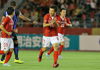 【明治安田Ｊ１ ２ｎｄ 第2節 名古屋vsＧ大阪】1点差に詰め寄るゴールを決めた永井　謙佑（名古屋）（3/5）