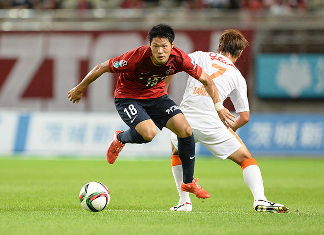 【明治安田Ｊ１ ２ｎｄ 第2節 鹿島vs清水】アグレッシブに清水ゴールに迫った赤﨑　秀平（鹿島）（7/8）