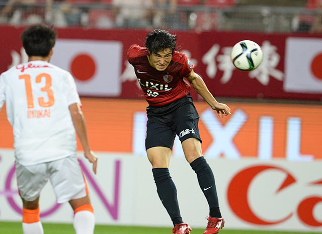 【明治安田Ｊ１ ２ｎｄ 第2節 鹿島vs清水】チーム最多4本のシュートを放った金崎　夢生（鹿島）（5/8）