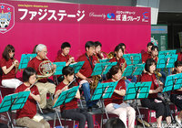 【明治安田Ｊ２ 第24節 岡山vs徳島】“ファジステージ”ではブラスバンドの演奏も（1/4）