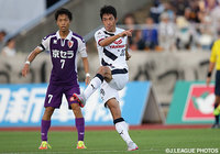 【明治安田Ｊ２ 第24節 京都vsＣ大阪】果敢に2試合連続ゴールを狙った玉田　圭司（Ｃ大阪）（3/4）