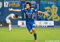 【明治安田Ｊ２ 第24節 大分vs長崎】値千金の2試合連続決勝点を決めた為田　大貴（大分）（4/4）