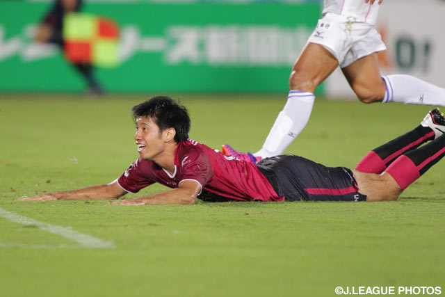 【明治安田Ｊ２ 第24節 岡山vs徳島】片山　瑛一（岡山）は徳島ゴールを脅かすも得点ならず（3/4）