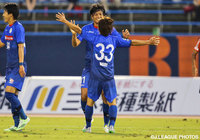 【明治安田Ｊ２ 第24節 愛媛vs水戸】三島　康平の3試合ぶりの得点で先制した水戸（4/6）