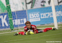 【明治安田Ｊ１ ２ｎｄ 第3節 松本vs鹿島】気迫のセービングを見せる村山　智彦（松本）（3/9）