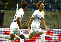 【明治安田Ｊ１ ２ｎｄ 第3節 浦和vs広島】同点ゴールを決め喜ぶ浅野　拓磨（広島）（19/22）