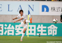  【明治安田Ｊ１ ２ｎｄ 第3節 松本vs鹿島】決定的なシュートを放った土居　聖真（鹿島）（5/9）