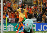 【明治安田Ｊ１ ２ｎｄ 第3節 清水vs名古屋】先制ゴールを決めたピーター ウタカ（清水）（8/11）