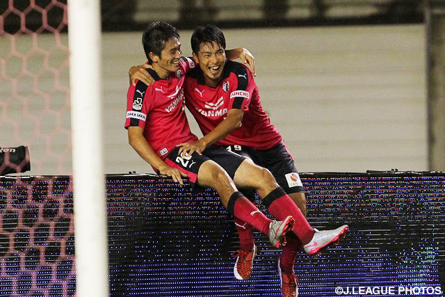 【明治安田Ｊ２ 第25節 Ｃ大阪vs岡山】今季7点目となる逆転ゴールを決めた玉田　圭司（Ｃ大阪 #20）（3/3）