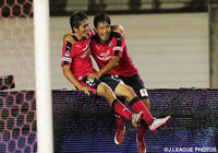 【明治安田Ｊ２ 第25節 Ｃ大阪vs岡山】今季7点目となる逆転ゴールを決めた玉田　圭司（Ｃ大阪 #20）（3/3）