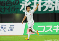 【明治安田Ｊ２ 第25節 熊本vs東京Ｖ】加入2試合目で貴重な決勝点を挙げた高木　善朗（東京Ｖ）（1/3）