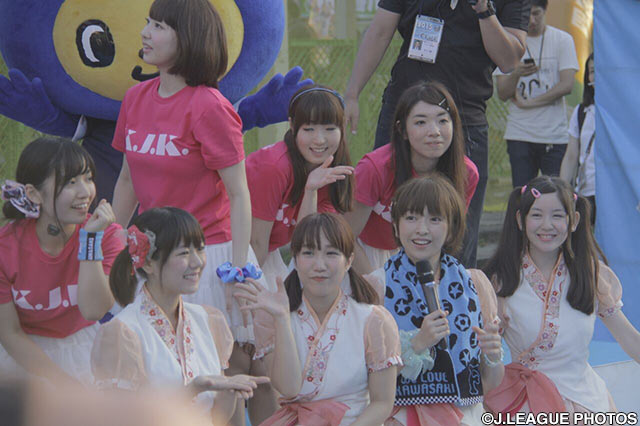 【明治安田Ｊ１ ２ｎｄ 第4節 川崎Ｆvs清水】川崎のご当地アイドル“川崎純情小町”が登場！（3/13）